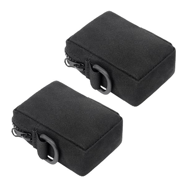 

2pcs compact utility belt pouch compact accessory bag hanging waist bags