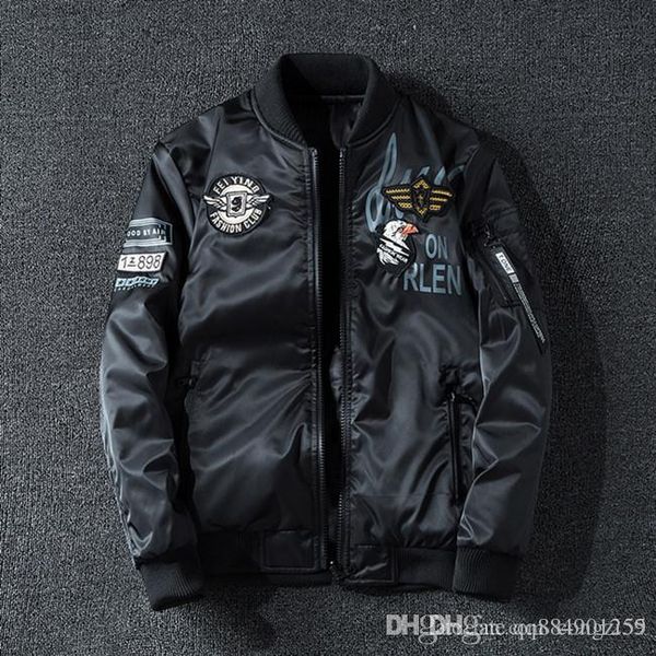 

mens designer jacket mens designer jackets casual ma1 bomber jacket autu mn letter printed windbreaker mens outerwear designer jacket, Black;brown