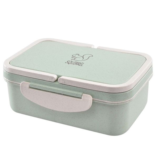 

lunch box portable wheat straw picnic microwave bento food storage container broodtrommel kinderen taper de comida 2020 dinnerware sets