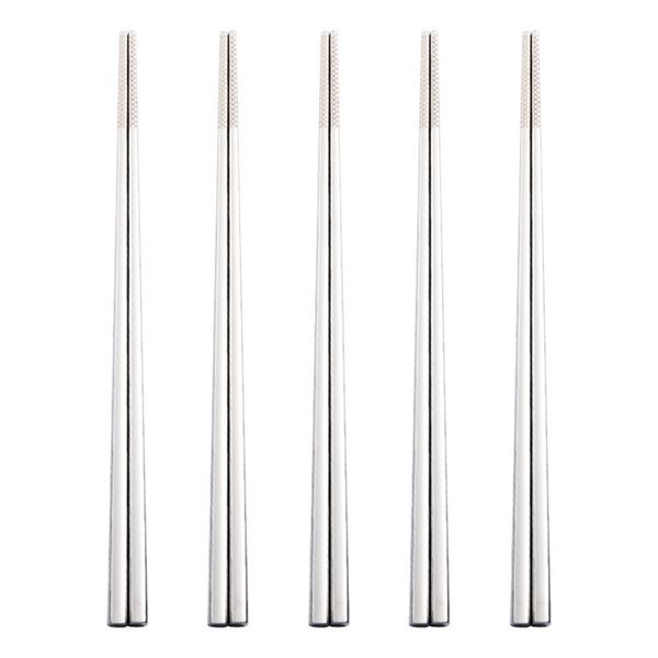

authentic chopstick sqaure silver chopstick chopstick stainless steel 304 material glossy polish skid design