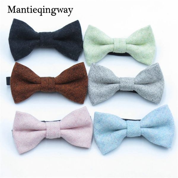 

дети шерсть bow tie для младенцев мальчиков тощий боути solid color child bowties gravatas borboleta воротник детские ties, Black;gray