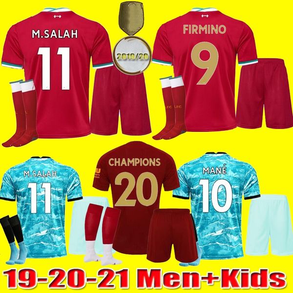 

mohamed m. salah soccer jersey 2020 2021 alexander-arnold a.becker football shirt 20 21 firmino virgil mane goalkeeper men kids kit, Black