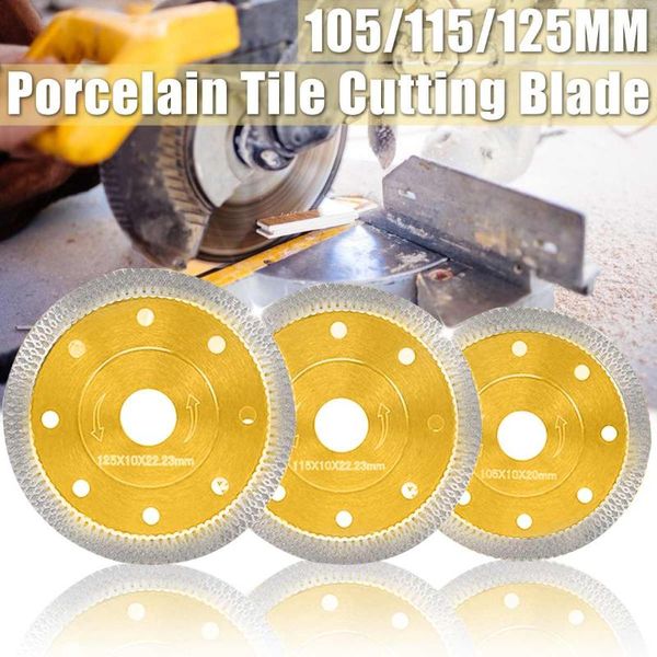 

105mm 115mm 125mm wave style diamond saw blade for porcelain tile ceramic dry cutting disc marble granite stone saw blade