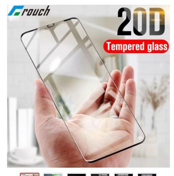 

ell 5p 20d full cover tempered glass film for huawei p20 lite p30 mate 20 lite phone screen protector honor 8x 8a y6 y5 nova 3e 4 glass