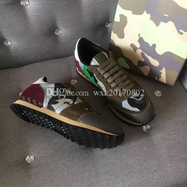

designer shoes genuine leather sneaker luxury mens women fashion white leather platform shoes flat casual shoes, Black