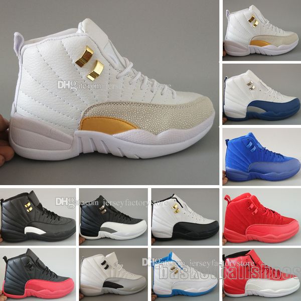 

2020 new 12 xii basketball shoes white flu game gs barons wolf grey gym red taxi playoffs gamma french blue sneake