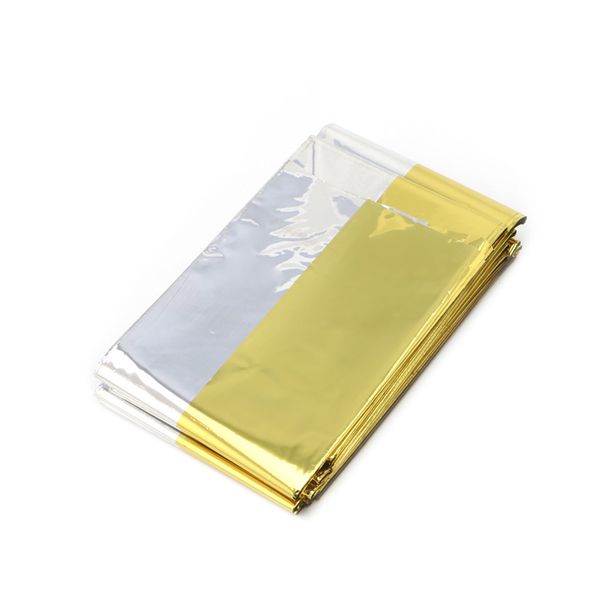 

useful emergency survival outdoor kit rescue thermal space sleeping bag blanket