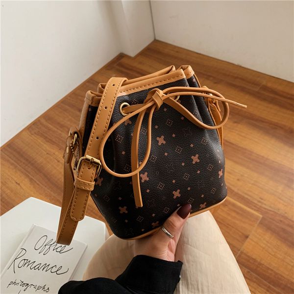 

women's bag 2020 new korean fashion shoulder bag messenger bucket ladies handbag