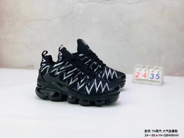 

2020 trendy kids shoes tn plus infant toddlers children walking trainer running shoes utility baby boy girl preschool outdoor spor322d, Black