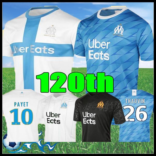 

thailand maillot om olympique de marseille soccer jersey 2019 2020 marseille maillot de foot benedetto payet  gustavo 19 20 thauvin shirts, Black;yellow