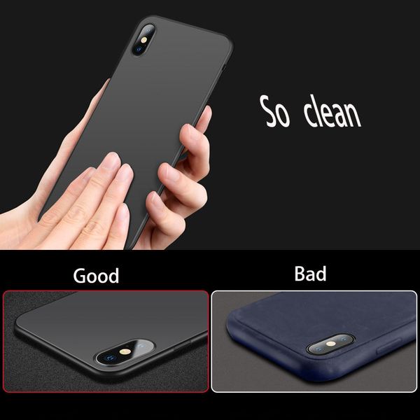 

fashion iphone case ultra-thin sandstone case back cover hard shell cover scrub cover for iphone 7 8 x-xr xs max plus phone case