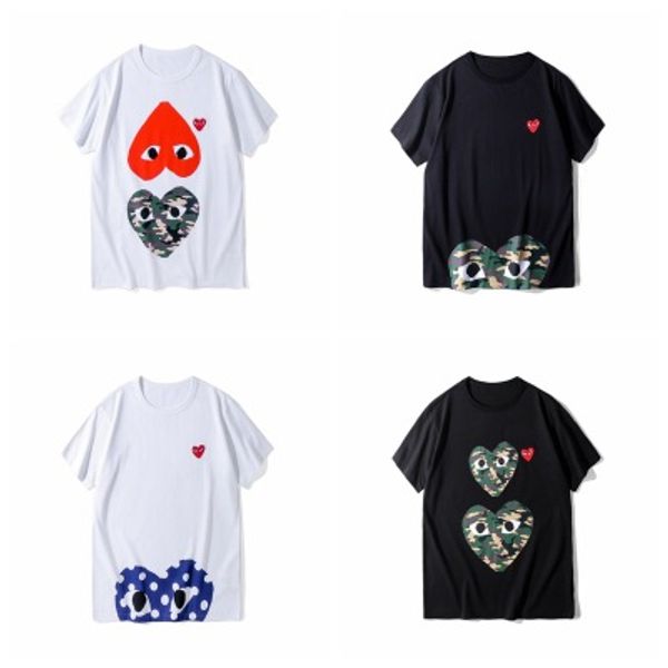 comme des garçons t shirt homme rose