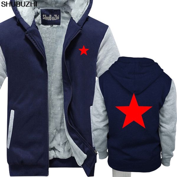 

new red star army rem r.e.m. rock music legend men's black hoodie shubuzhi cotton men winter thick hoodies sbz1063