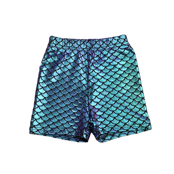 

дети младенческая девочка малыш тощий русалка рыбья чешуя эластичные короткие брюки