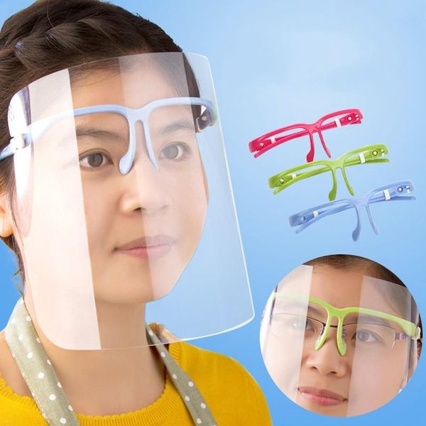 

transparent protective mask transparent plastic anti fume face masks practical mouth cover for home kitchen durable 5 68jt e1