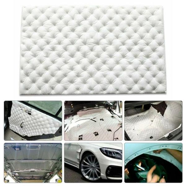 

universal car insulation pad auto indoor sound deadening insulation soundproof dampening mat closed cell foam flame retardant