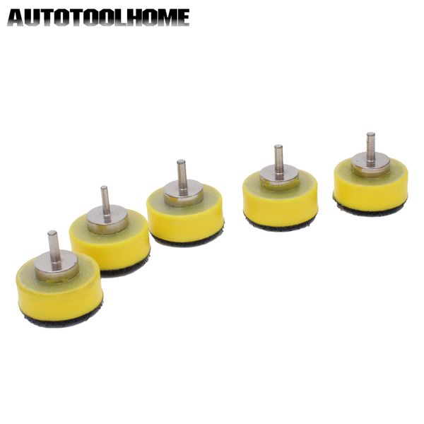 

5pc 1" 25mm sanding pad hook loop disc plate for dremel 4000 3000 accessories fit sander buffering backing pad abrasive tools