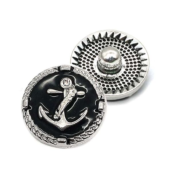 

luwellever w095 flower 3d 18mm 25mm 30mm metal snap button for bracelet necklace interchangeable jewelry women accessorie findings
