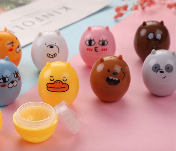 

mydriasis invisible art film cartoon simple glasses glasses and cute style mydriasis box sample sub-packaging box, Blue