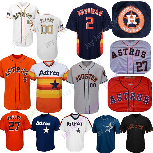 

Houston 2019 Astros Jersey Jimmy Wynn Jose Cruz Mike Scott J. R. Richard A. J. Hinch Aledmys Díaz A. J. Reed Myles Straw