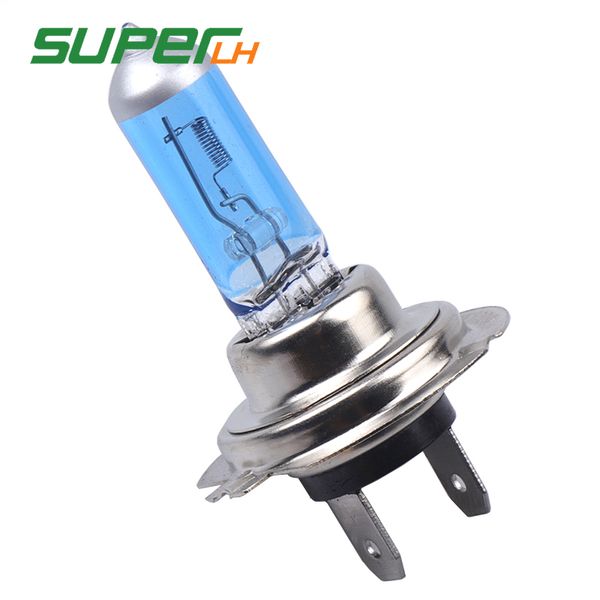 

h7 100w 12v halogen bulb 5000k super bright white fog lights high power car headlight lamp car light source styling parking