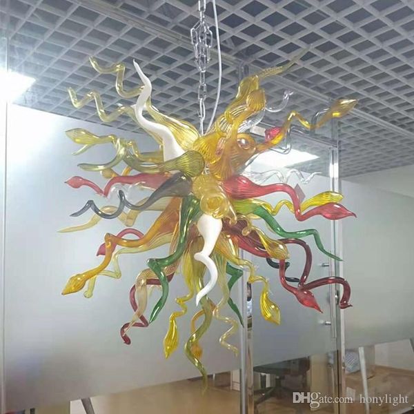 

fashion new wedding chandelier pendant light hand blown glass crystal chandelier luxury led lighting chandelier for living room dining room