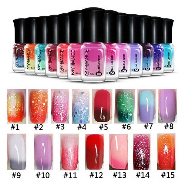 

mydance 1bottle nail stamping polish varnish colorful nail art plate printing holographic lacquer 25 colors available lacquer
