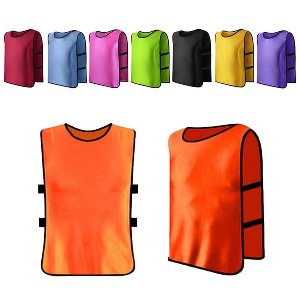 

children kid team sports football soccer training pinnies jerseys train bib vest