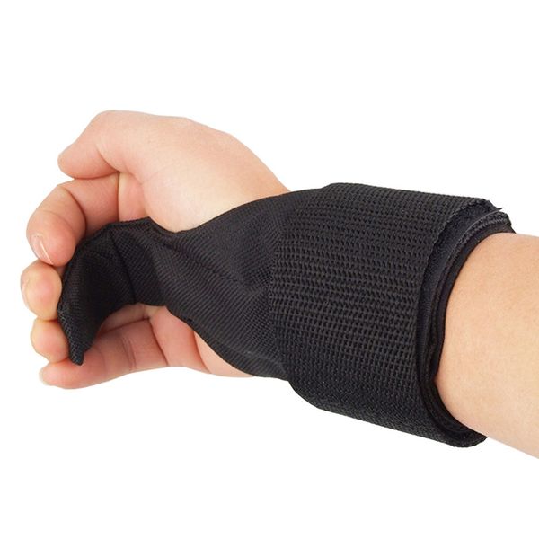 

1pc hand protective wrist support weight lifting hook useful grips aids sports anti slip training fatigue relieve oxford cloth