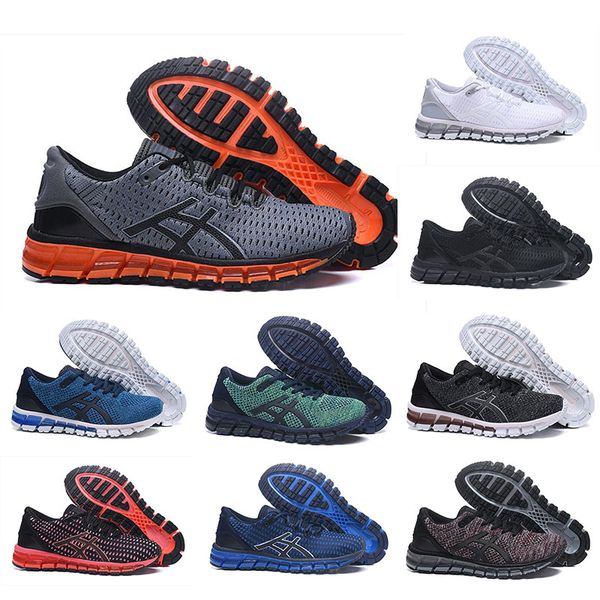 

Mens ASIC Running Shoes Gel-Quantum 360 Shift Cushioning mens shoes Weaves Vamp black white red blue Sports shoes designer trainers sneakers