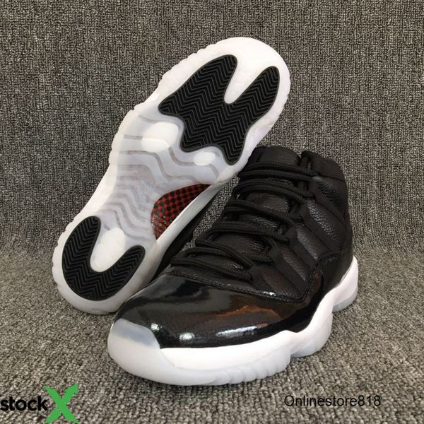 

оптовая продажа 11 xi 72-10 праздник черный мужчины jordon баскетбольная обувь 11s высокие мужские спортивные туфли кроссовки тренеры беспла