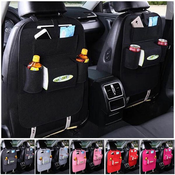 

car seat back storage bag universal car backseat organizer hanging bags child safety seat multifunction storage box
