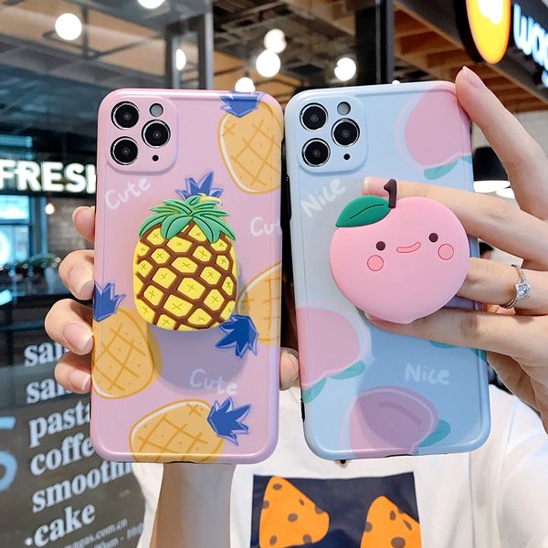 

fruit with bracket phone cases for iphone 11 pro iphone 11 x xs 7 8 pro max case
