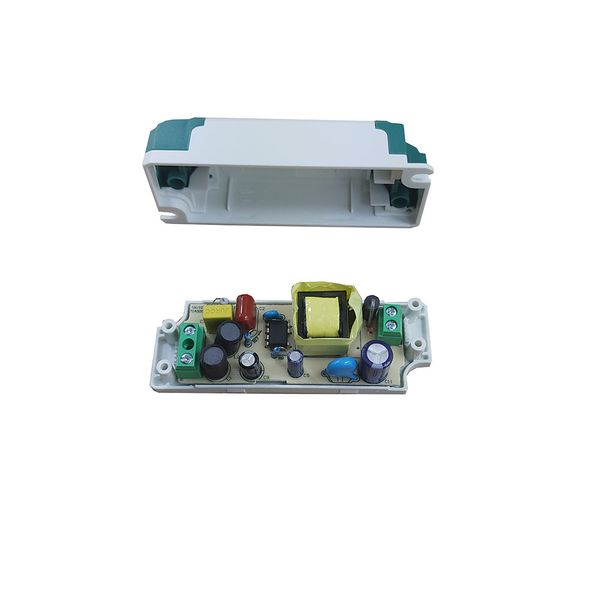 

globe voltage 12w max.100-277v output dc 11v-20v 600ma(constant current) led class 2 power supply built-in terminal black ce tuv