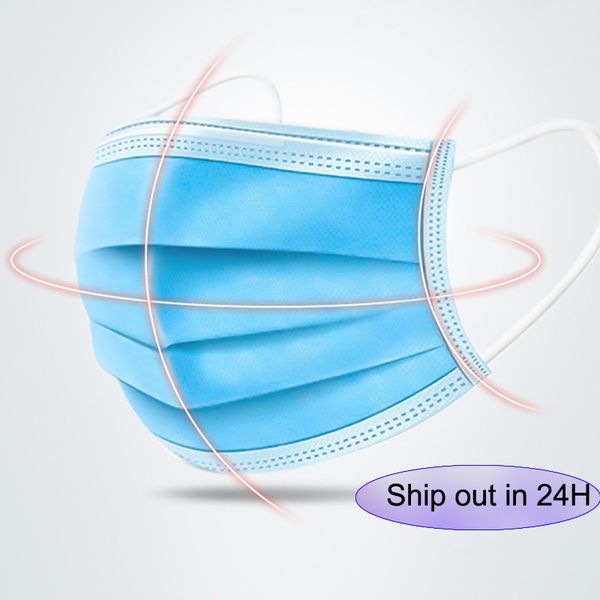 

вся продажа 3-слойный фильтр антипылевые одноразовые защитные маски для рта защитные нетканые ушные мягкие маски для взрослых быстрая достав