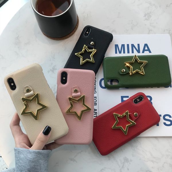 

luxury leather phone cases for iphone 11 pro x xs max xr 6 7 8 plus case fashion brand soft designer phone cases cover