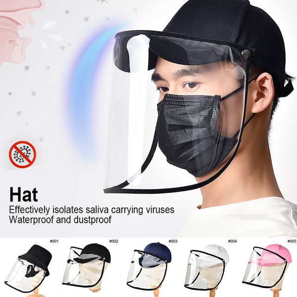 

пятна маски анти-коса маска анти-плевки защитный шляпа крышка регулируемый открытый полный маска рыбак кепка fku66