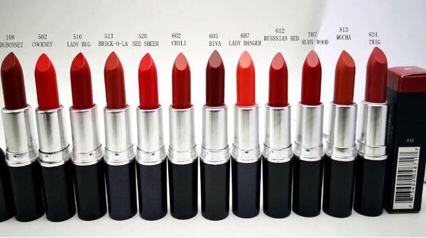 

ГОРЯЧЕЕ хорошее качество низкая ходкая хорошие продажи NEW Макияж сатин помады