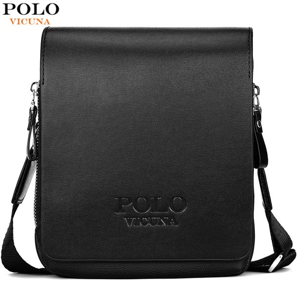 

викуньи polo high capacity casual leather small посланник сумка для мужчин с картой карманного марком mens side crossbody shoulder bag