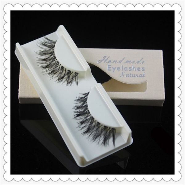 

7 стилей одной пары ручной работы из мягкой хлопчатобумажной нити ресницы висит о