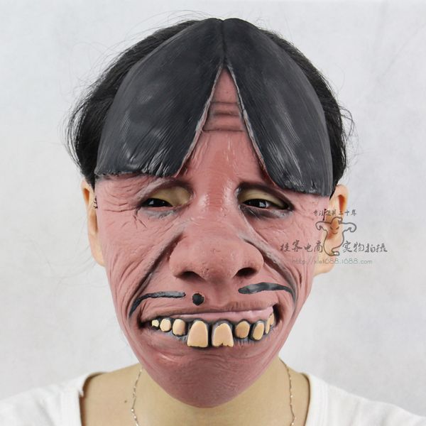 

new party masks funny monsters face mask halloween party costumes latex terror mask