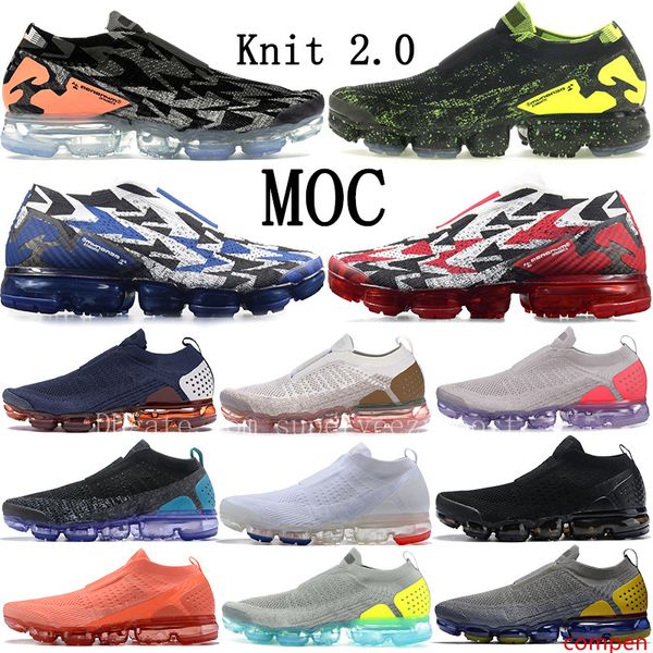 

fly 2.0 moc acronym light bone mica green thunder blue neutral olive knit fk men women running shoes sneakers trainers boots