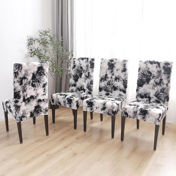 

protective case graffiti stretch chair cover elastic seat slipcover black