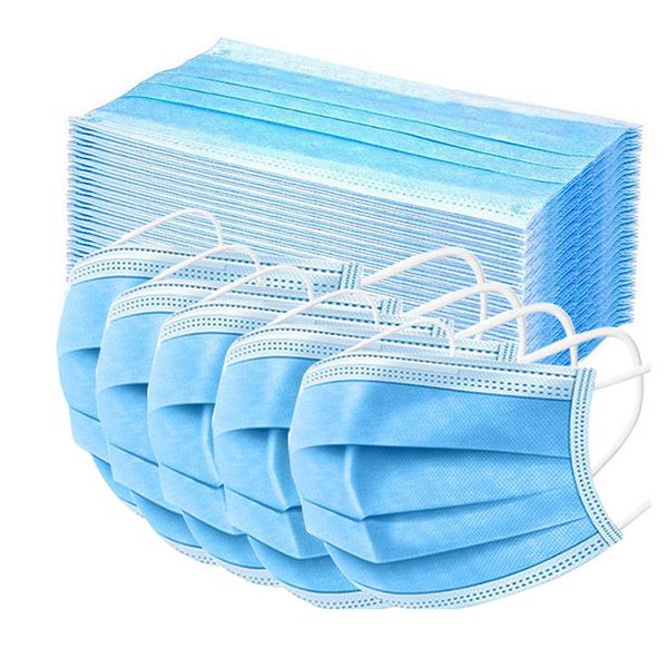 

одноразовая ушная маска для лица толщиной 3ply с эластичной ушной петлей дышащий нетканый пылевой фильтр маска для лица для аллергенов пыльц