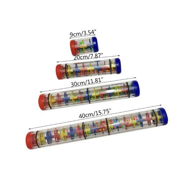 

baby rainmaker mini toy - rain stick musical instrument for babies, toddlers