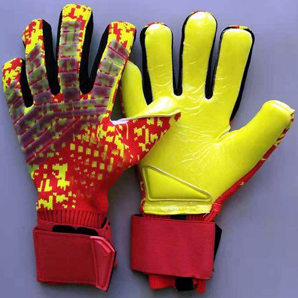 

вратарские перчатки профессиональный футбольный вратарь 4мм сгущает без защиты пальцев