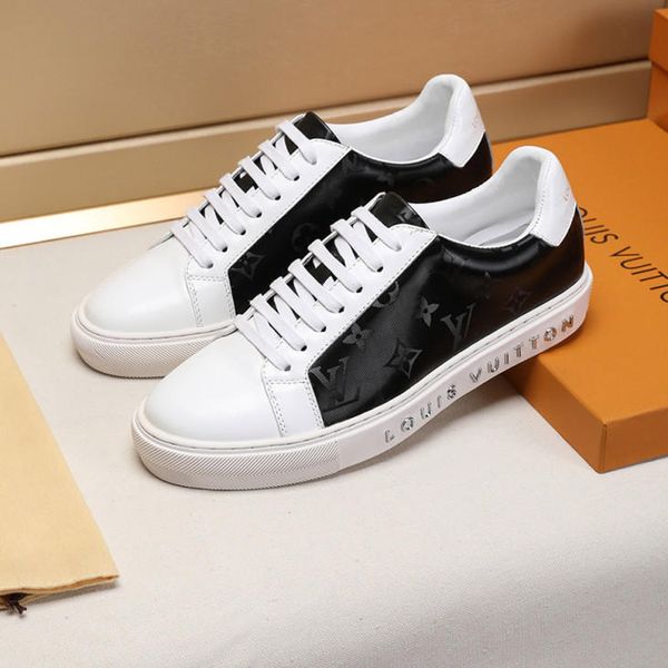 

2019 spring men's british korean youth trend thick-soled business dress shoes leather breathable shoes a generation