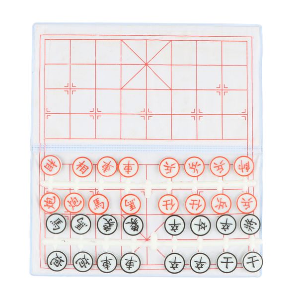 

folding board chinese chess for traditional games travel, plastic & chess material