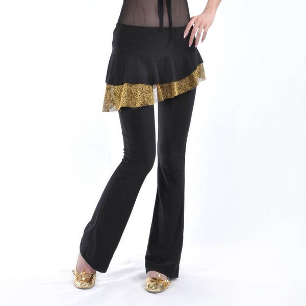 

spandex black new belly dance costumes senior crystal cotton belly dance pants for women trousers, Black;red