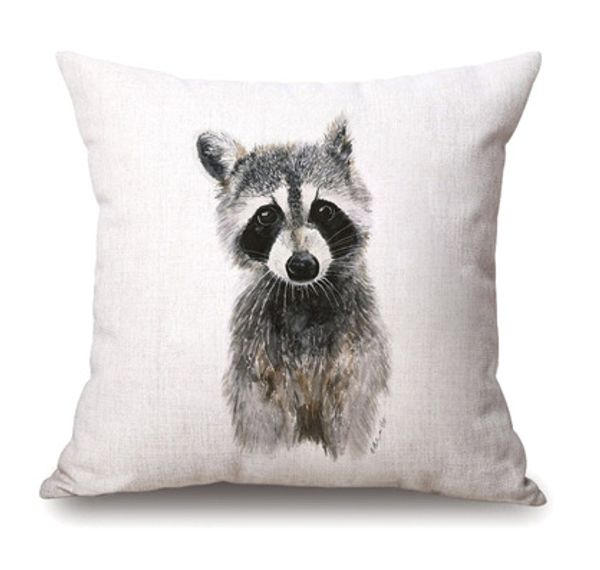 

tiger fox lion bear neck body pillowcase linen bed travel pillows cover couch seat cushion throw pillow home decoration gift